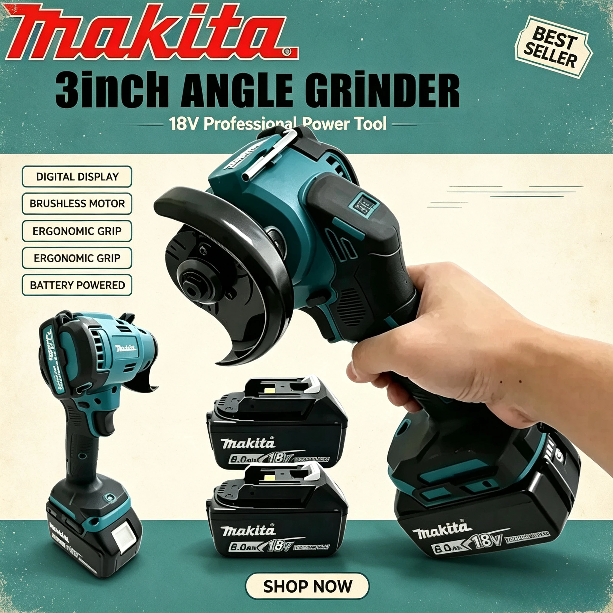 utensile-elettrico-portatile-makita-mini-smerigliatrice-angolare-senza-spazzole-18v-display-digitale-velocita-variabile-per-taglio-e-levigatura