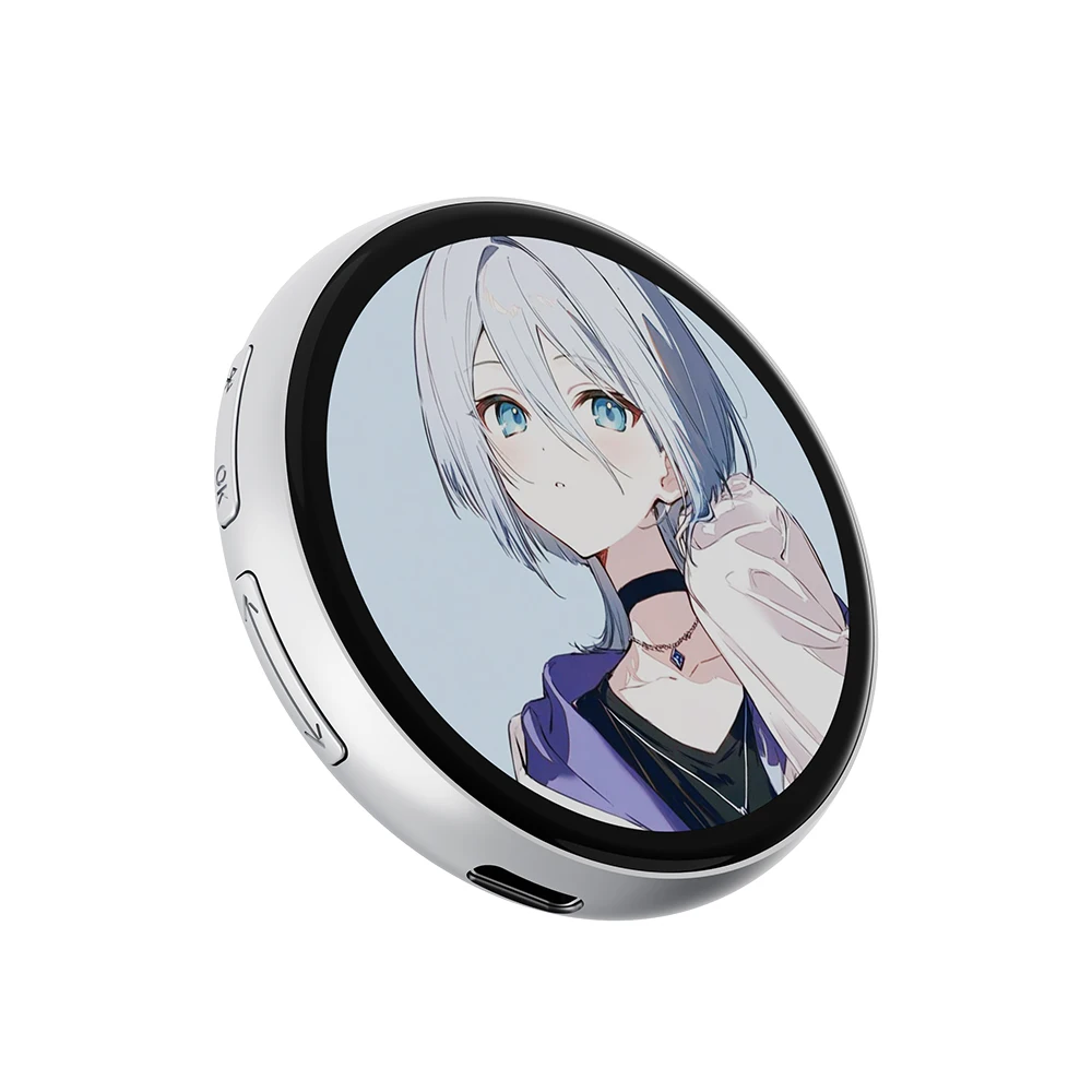 2025 New Digital LED Social Media Profile Frame Animated Metal Badge Waving Digital Collectible for Showcase