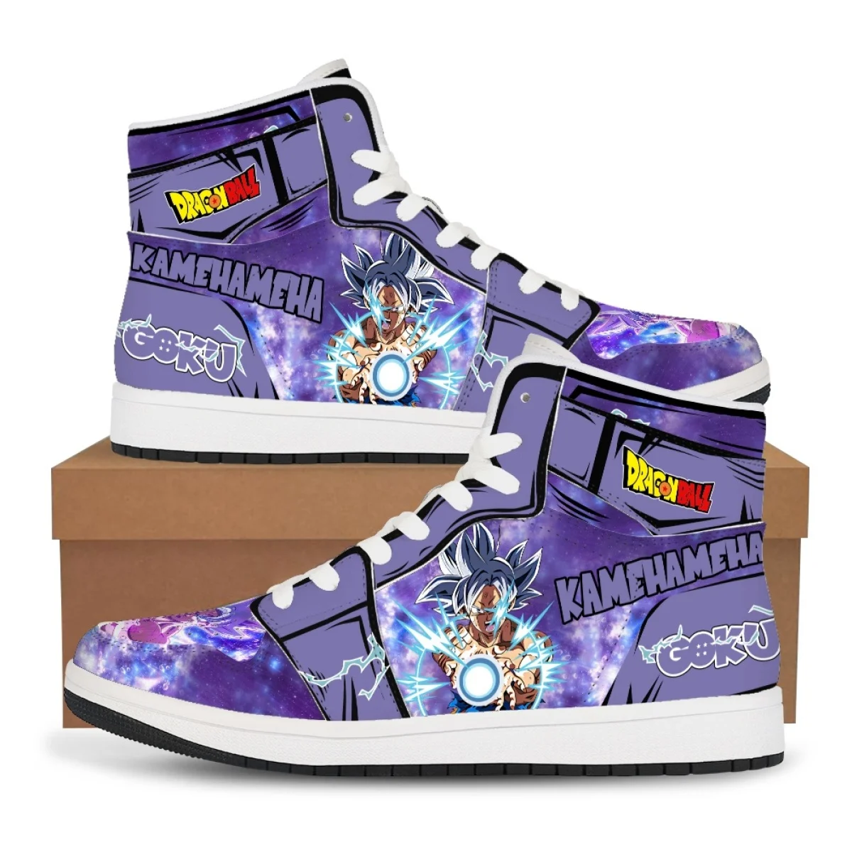 

Кроссовки Dragon Ball Z Super Goku, баскетбольные кроссовки в стиле аниме, модные повседневные кроссовки Vegeta, обувь с мультяшным принтом, унисекс, подарок