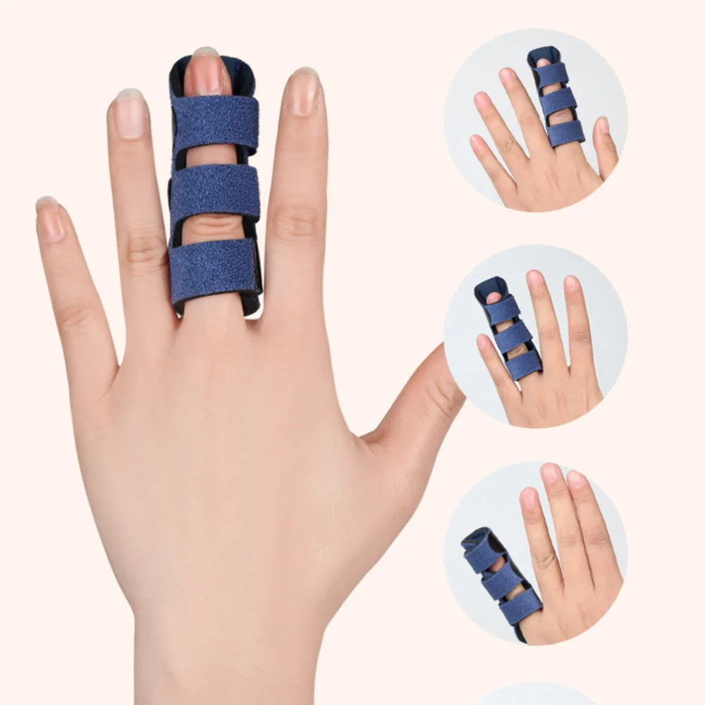 New Pain Relief Finger Retaining Band Adjustable Corrector Finger Fixation Splint Breathable Fixing Splint - view 6