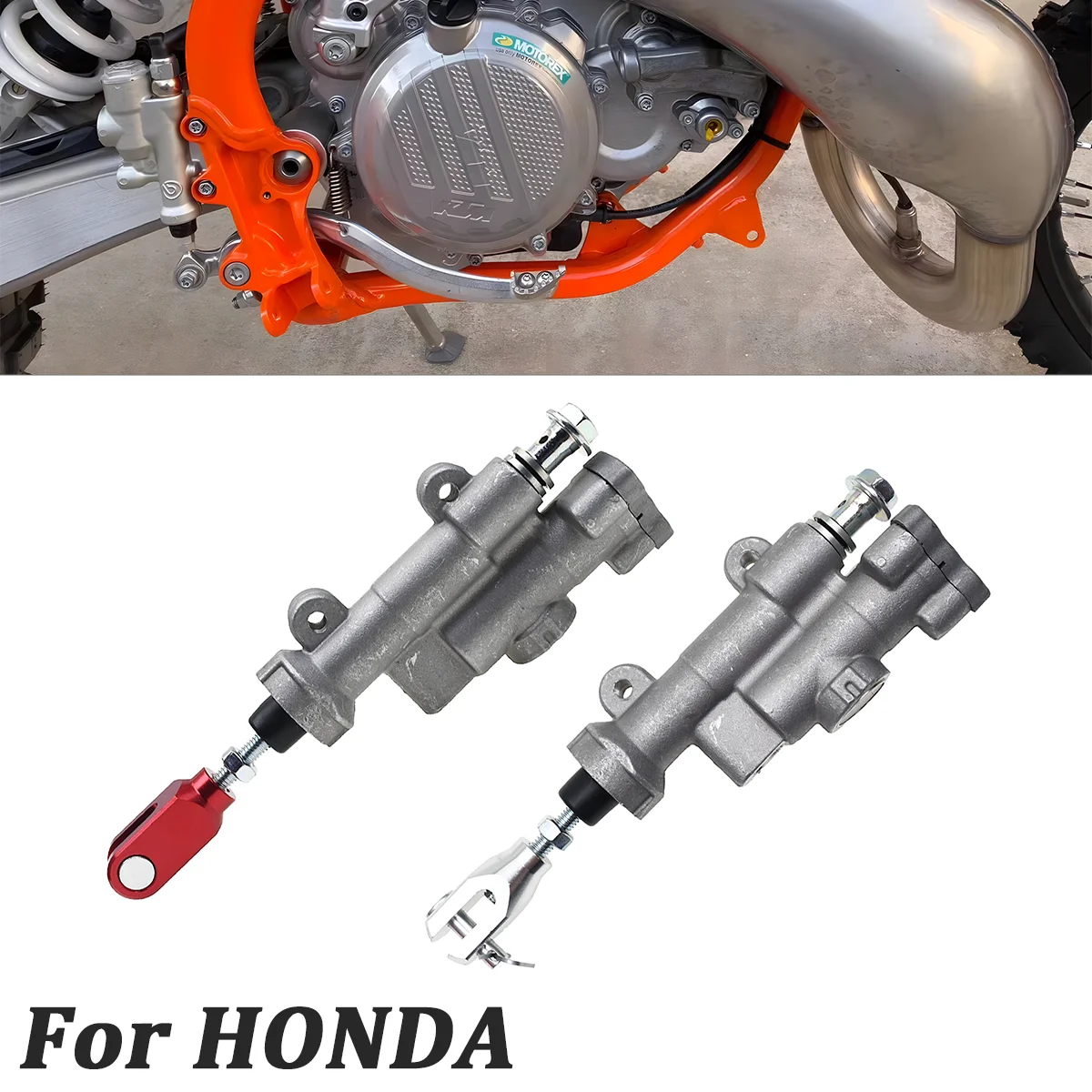 

New Motorcycle Rear Brake Master Cylinder For HondaCR125R CR250R CRF 250R 450R CRF250R CRF450R CRF250X CRF450X Kayo T4 T6 K6