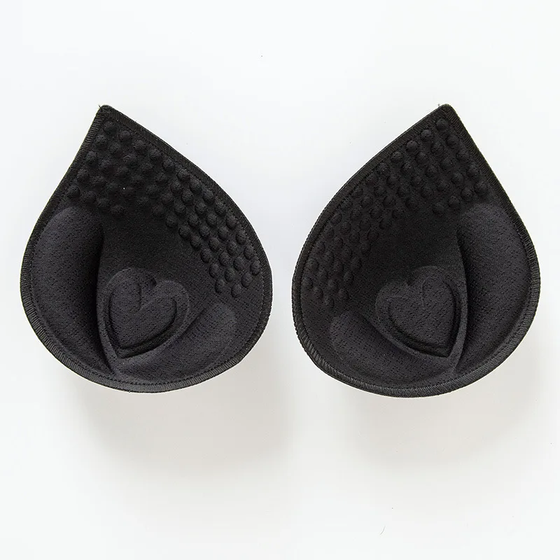 Sponge Foam Push Up Pads Enhancer Chest Cup Thick Bikini Swimwear Inserts Triangle Bra Pad Woman Swimsuit Pad Sports bra pad