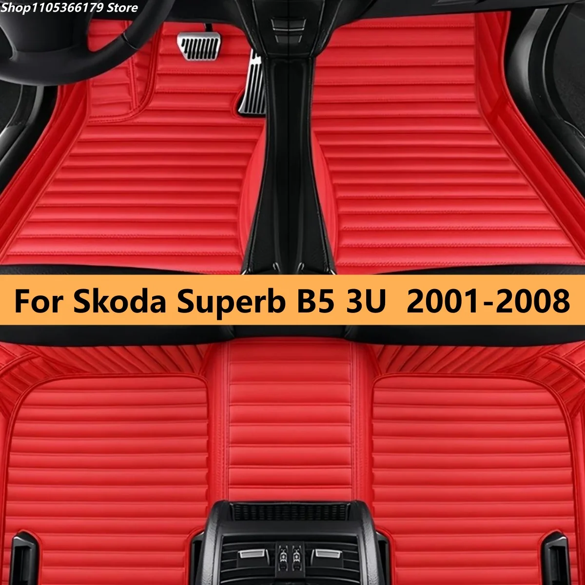 

Автомобильные коврики на заказ для Skoda Superb B5 3U 2001-2008 годов выпуска, аксессуары для авто