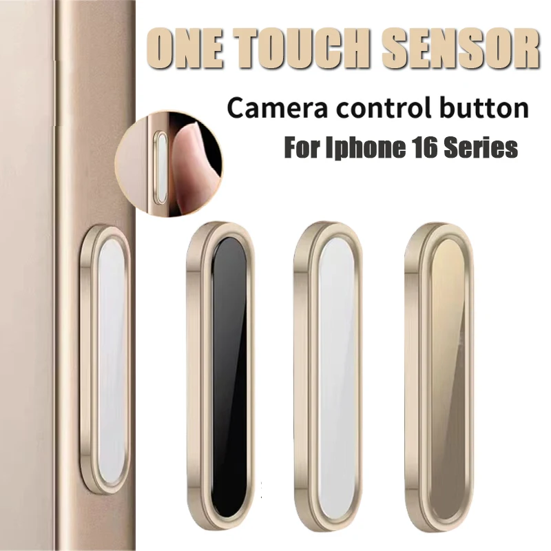 For iPhone 16 Camera Control Capture Button Sensitive Camera Control Capture Button Phone Control Button Protector Anti-Scratch