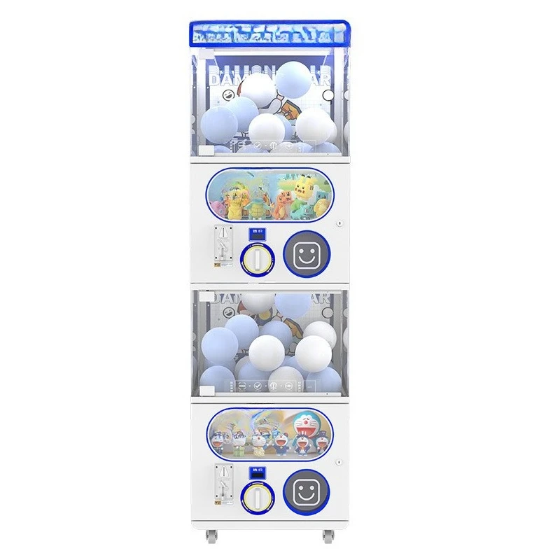 Large double-layer egg twisting machine, children's toys, commercial video game city, vending machine, coin slot machine,