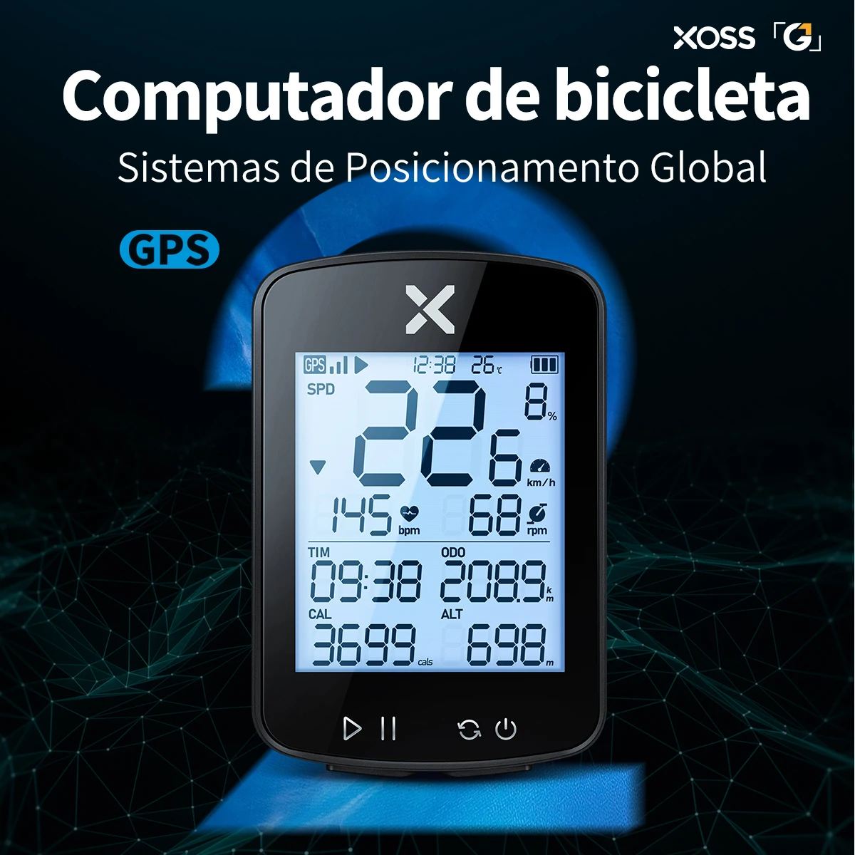 Choice Version xoss G+ G2 G plus 2 Bike Computer GPS Generation Cycling Wireless Speedometer Tracker Odometer Road MTB Bike ANT+