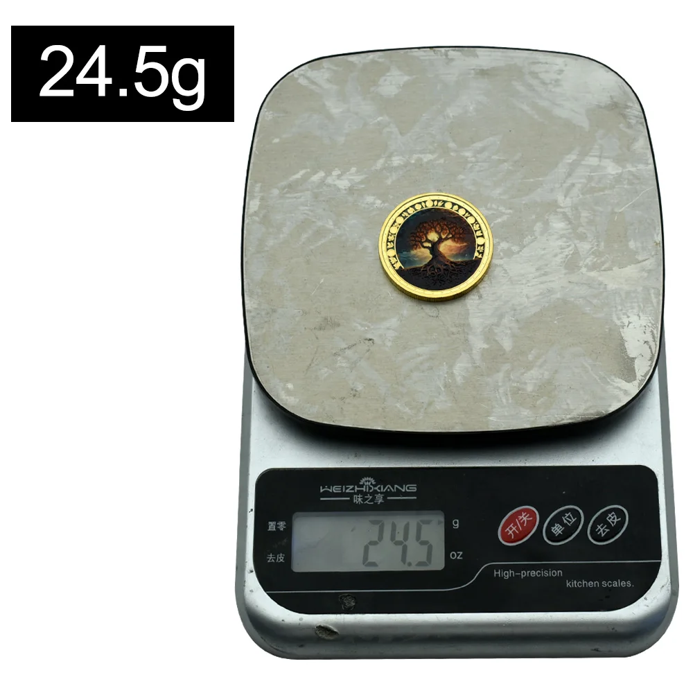 شجرة الحياة عملة تذكارية رمز القوة والسلام والتوحيد هدية ذات مغزى للعائلة أو الأصدقاء