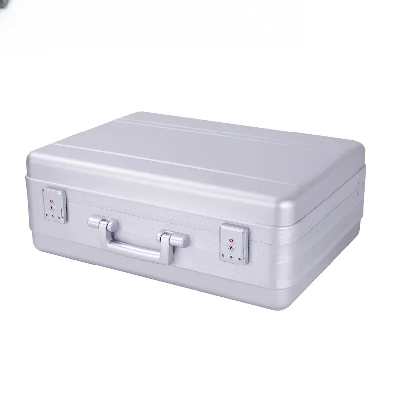 Large aluminum-magnesium alloy metal toolbox