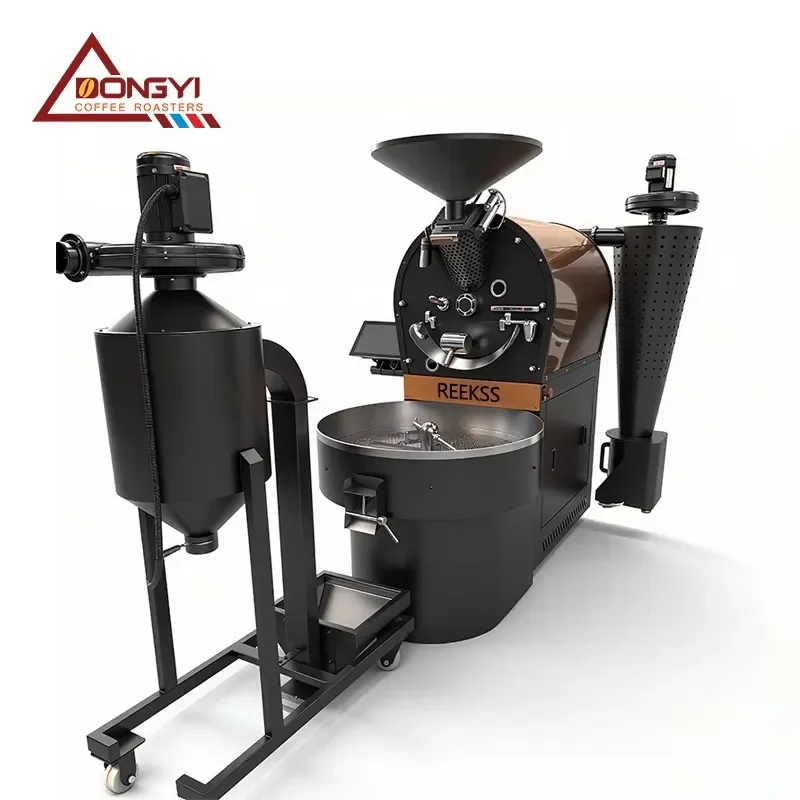 2026 Commercial Automatic 12kg Coffee Roaster Machine - REEKSS X Coffee Bean Roaster for Professional Use