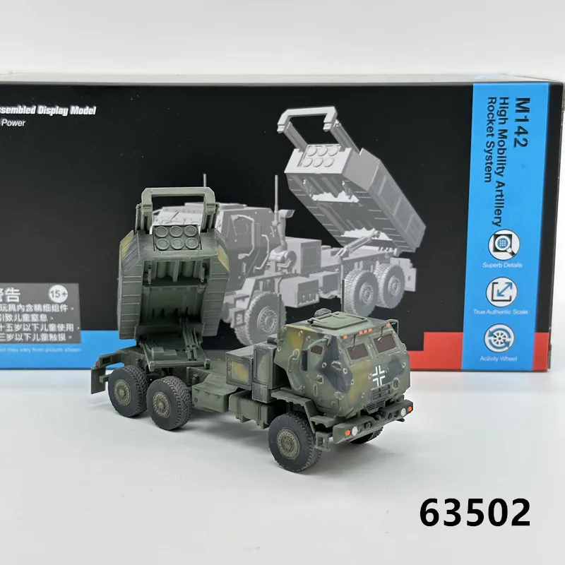 Dragon 1/72 Scale UKRAINIA US Army M142 High Mobility Artillery Rocket System 63502 Plastic Model Vehicle Activity Wheels