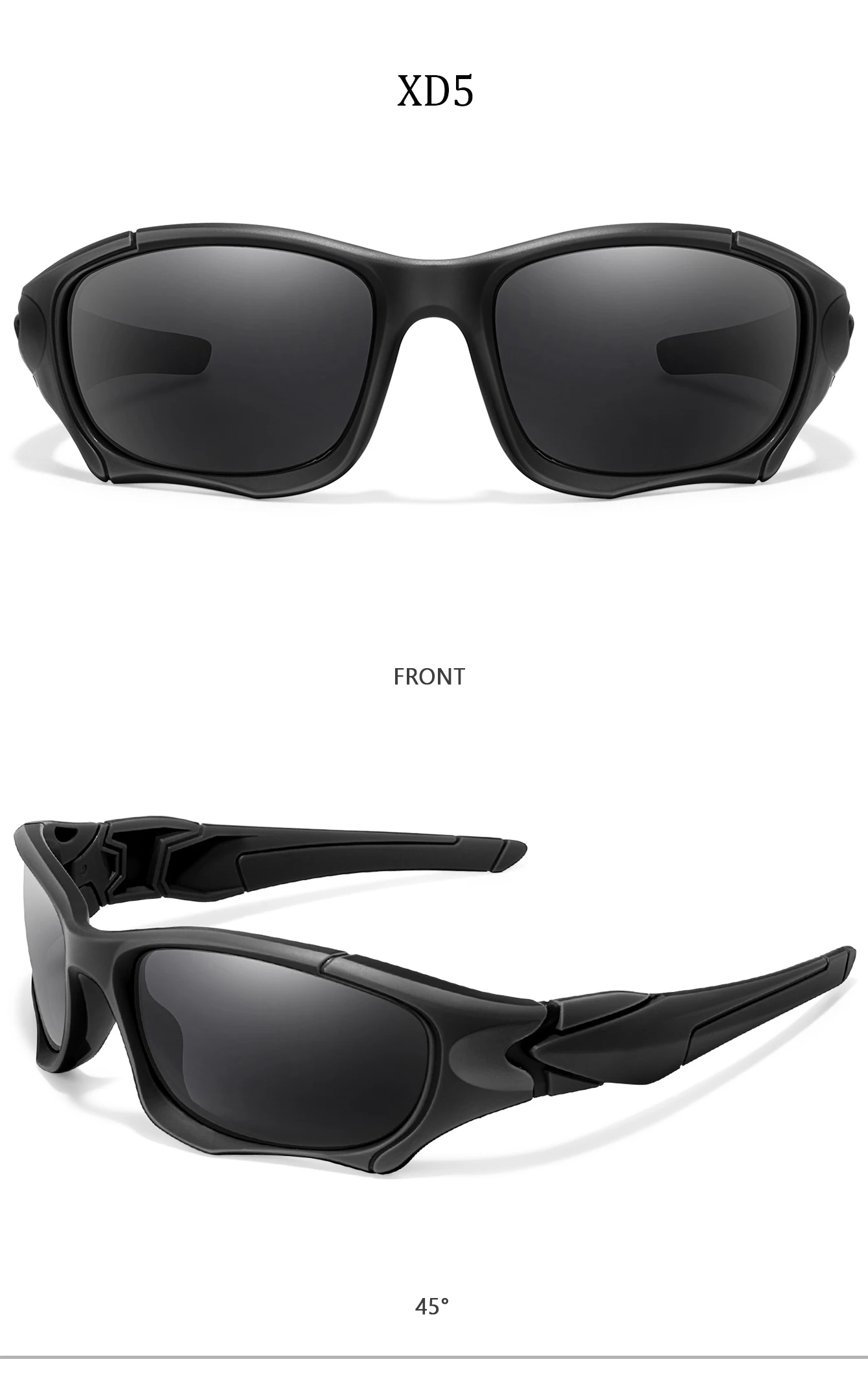 Klassische polarisierte Sonnenbrille für Damen und Herren, UV-Schutz, Fahren, Radfahren, Wandern, Angeln, Brillen mit ovalen Gläsern – Detail 11