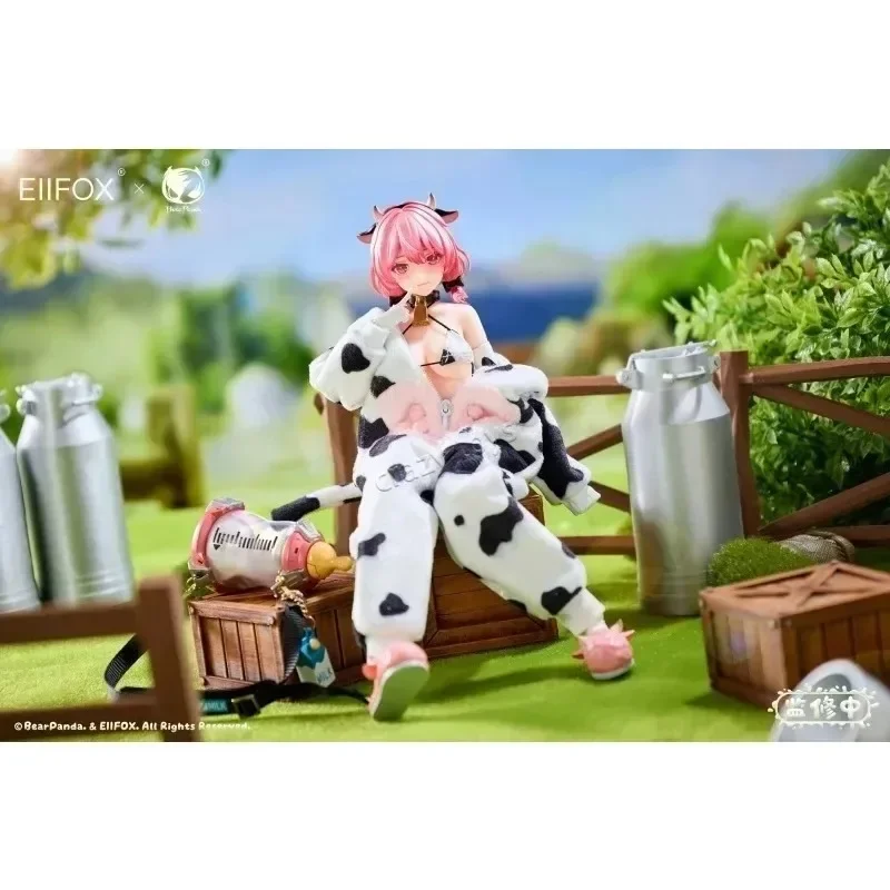 【In Stock】EIIFOX BearPanda MOMO Cow Girl 1/8 Scale Premium Collectible Action Figure Model Toy Gift