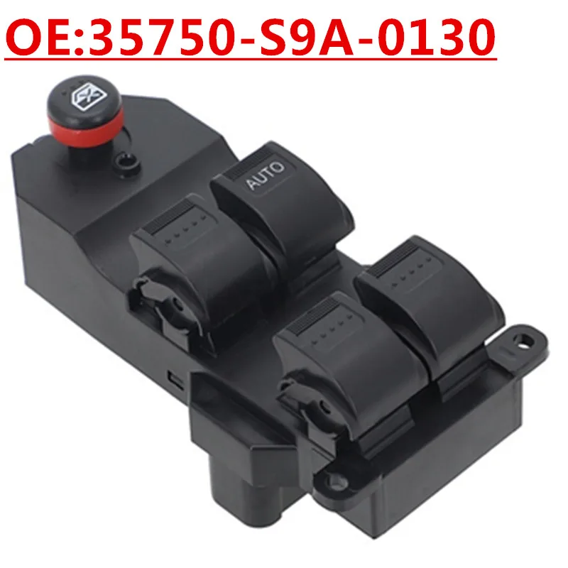 

NewOE:35750-S9A-0130 Right Drive Power Window Master Control Switch For Honda Fit