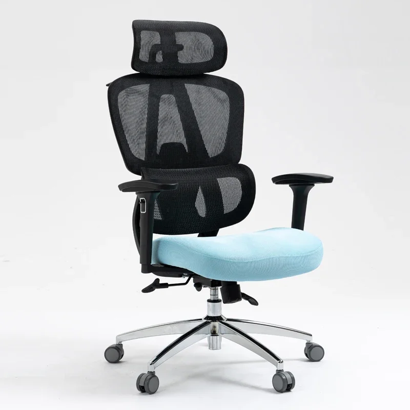 

Furniture Luxury Adjustable Lumbar Support Swivel Executive Computer Chair Mesh Ergonomic Office Chair For Long Work Hours