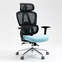 Furniture Luxury Adjustable Lumbar Support Swivel Executive Computer Chair Mesh Ergonomic Office Chair For Long Work Hours