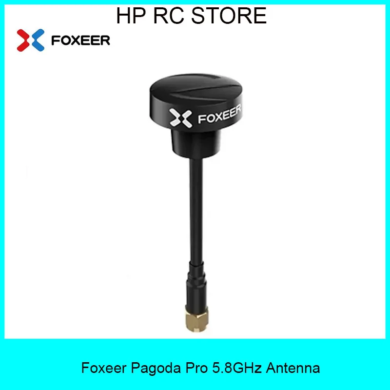 폭시어 파고다 프로 5.8GHz 3dBi 옴니 FPV 안테나 RHCP SMA RP-SMA 86mm RC FPV 레이싱 프리스타일 드론 VTX 고글 DIY 부품용