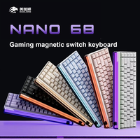 Madlions NANO 68/68 PRO Magnetic Axis Keyboard TTC Axis Type-C RGB 8000HZ Adjustable 0 Dead Zone RT 0.01 Esports Gaming Keyboard