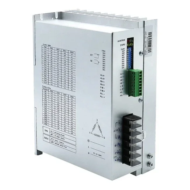 

3 Phase Digital Stepper Motor Driver DM3722 Nema42 For Suitable for 110BYG350A/B/C/D/E Nema 42 Stepper Motor factory outlet