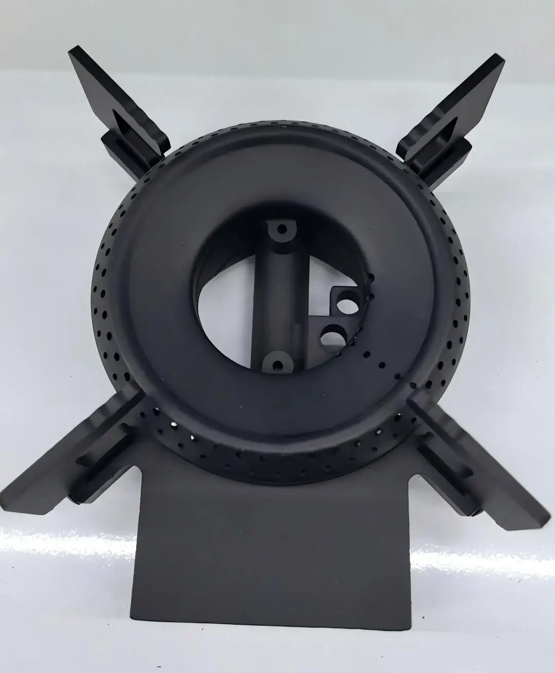 Stainless Steel Four Gas and One Electric Built in Gas Stove with Flip Burner for Home Use