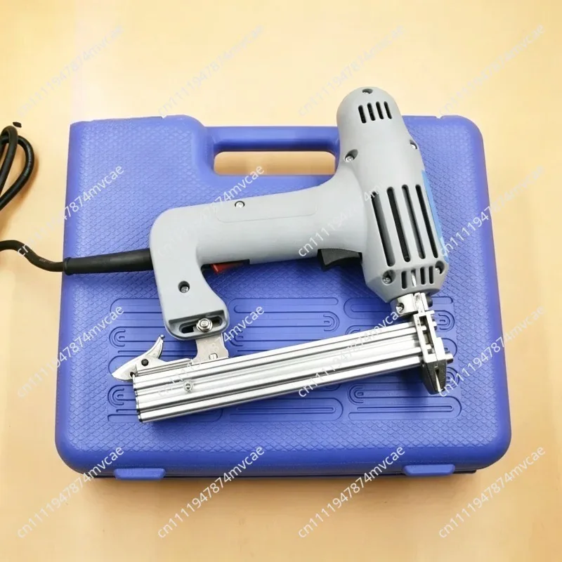 ST18 Electric Cement Nail Gun, Concrete Steel Nail Gun Electric Wire Groove Steel Row Nail Gun