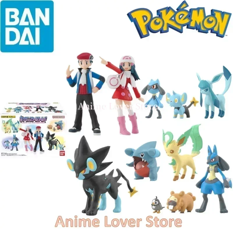 

Фигурка Bandai Покемон, Покемон Sinnoh Riolu Lucario, игрушка для детей, подарок