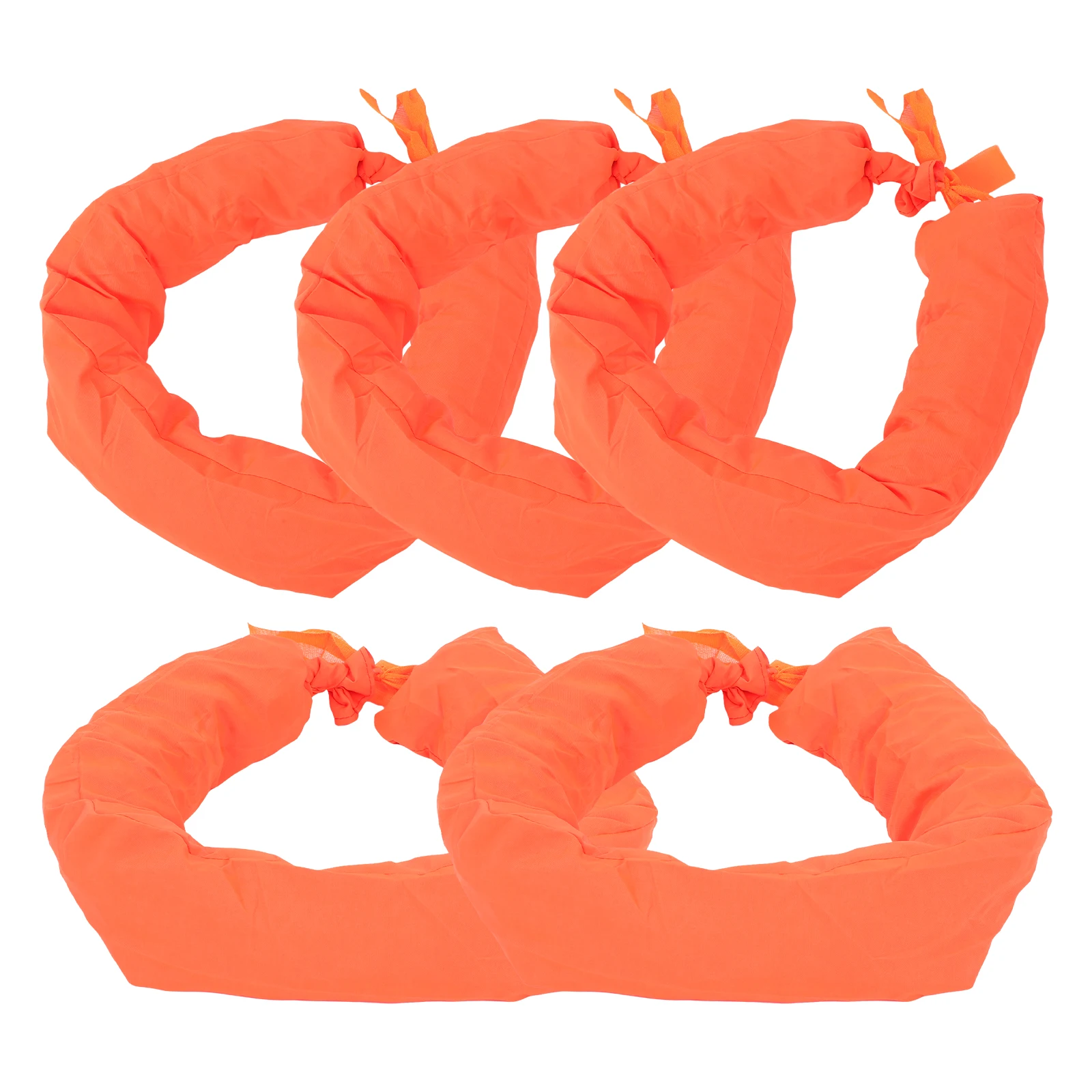 

5pcs Cone Sand Bags Traffic Facilities Reflective Signs Stability Safety Warning Road Construction Parking Driveway Cloth Weight