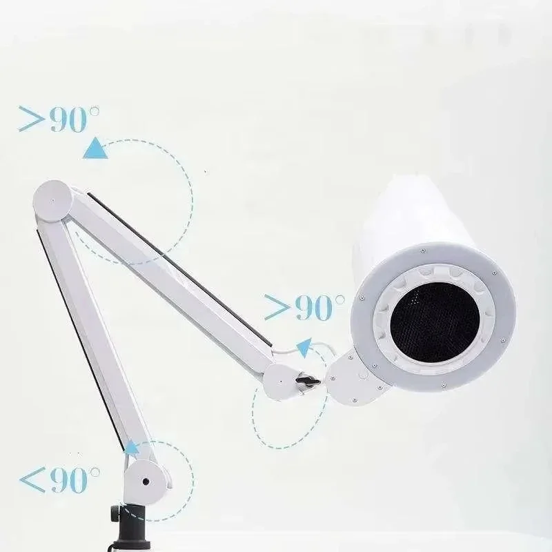 2026 Nail dust collector for beauty salon, shadowless lamp, Oem, 4blanc professional customer, two-in-one