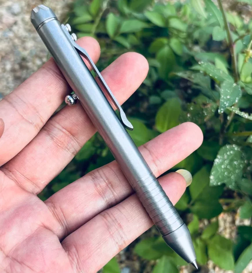 Used EDC Fellhoelter Tactical Pen m390 pen fitget decompression toy