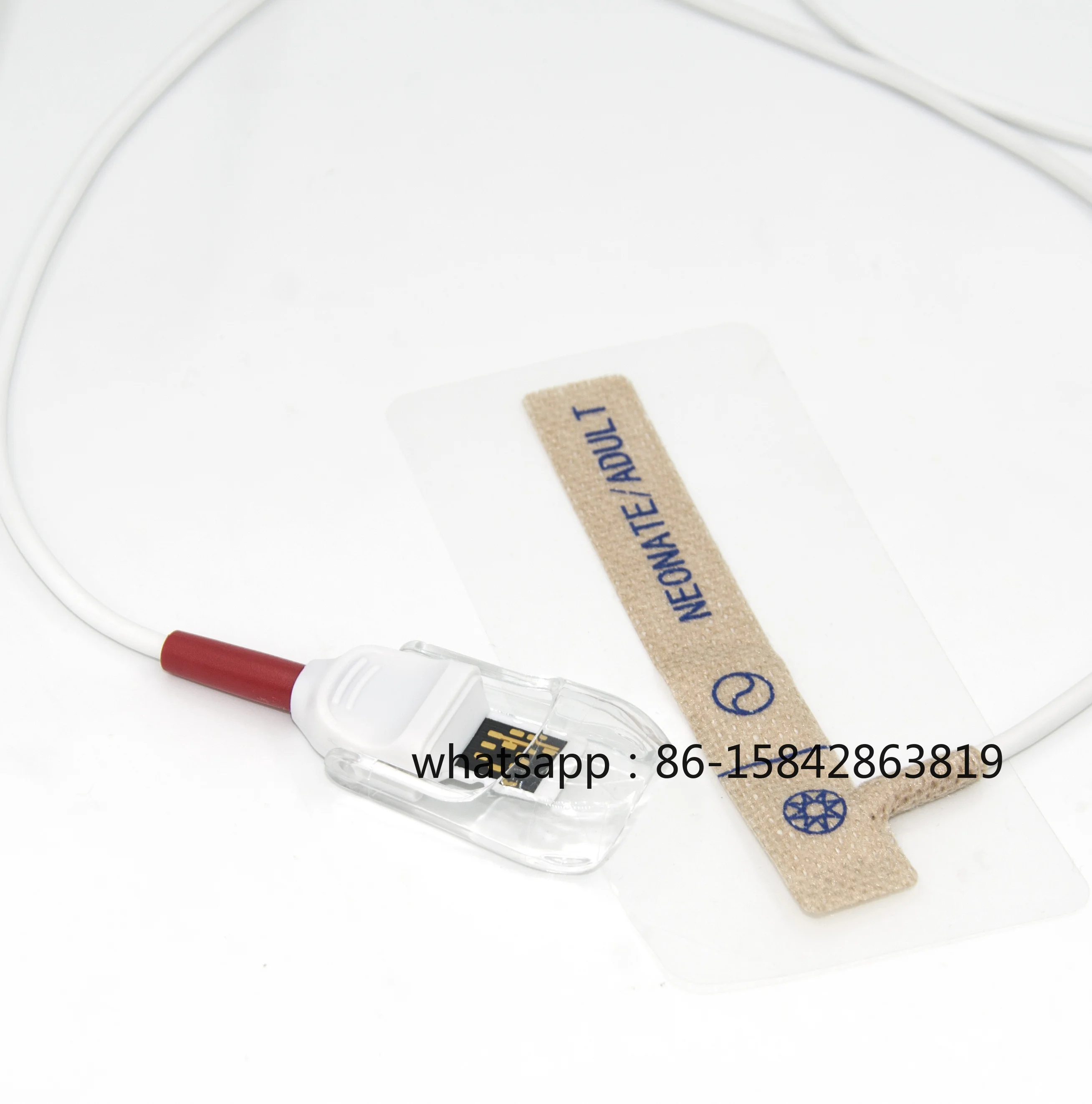 New Product Medical Monitor Accessories Compatible with Masimo Disposable Spo2 Sensor Male 7-Pin D-Sub Connector Spo2 Sensor