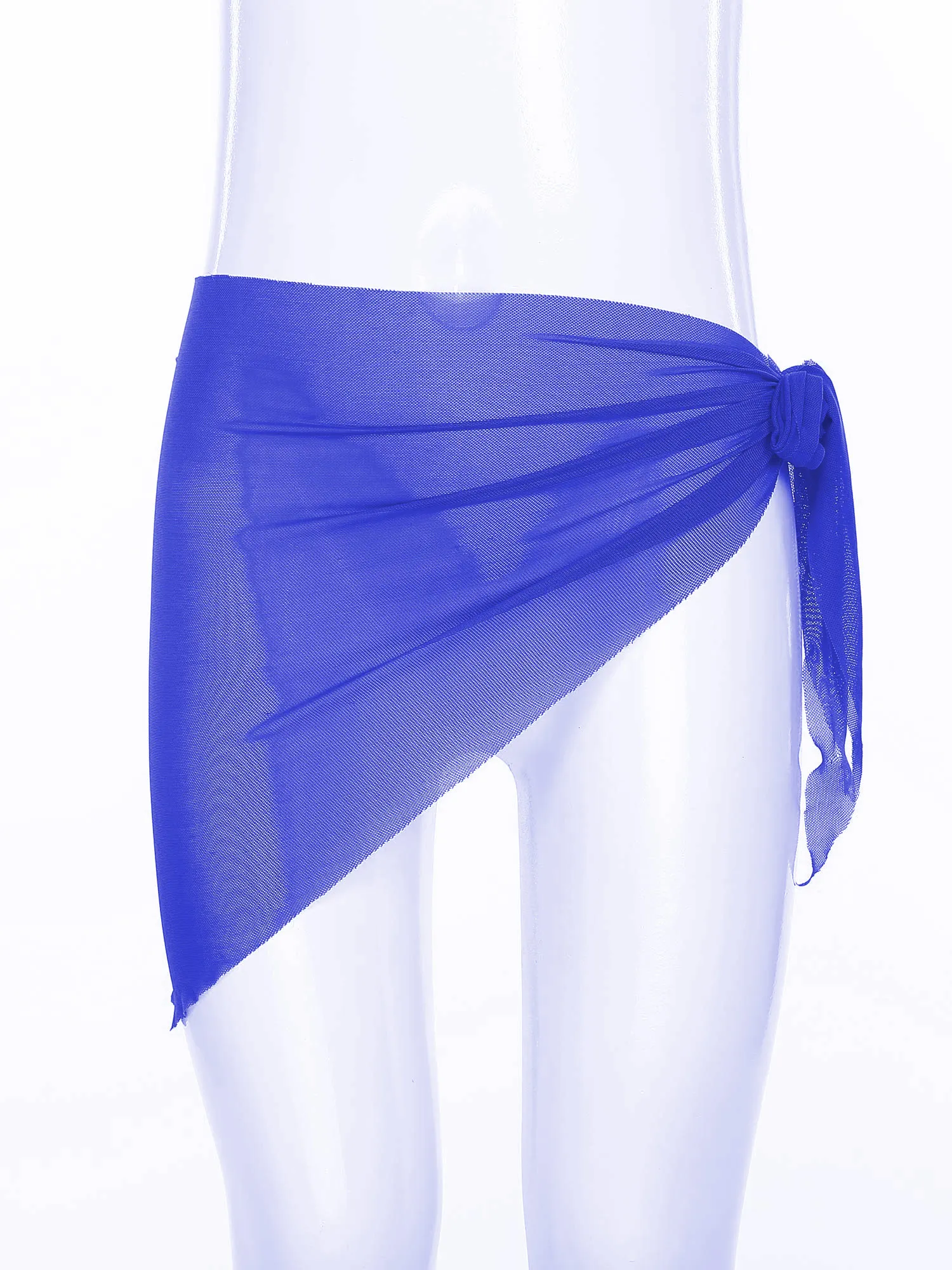 Dziewczęca narzutka na strój kąpielowy Tiulowa spódniczka Plażowa bikini Tankini Tiulowa spódniczka Plażowa narzutka Przezroczysta krótka spódniczka Nylonowa spódniczka Strój kąpielowy