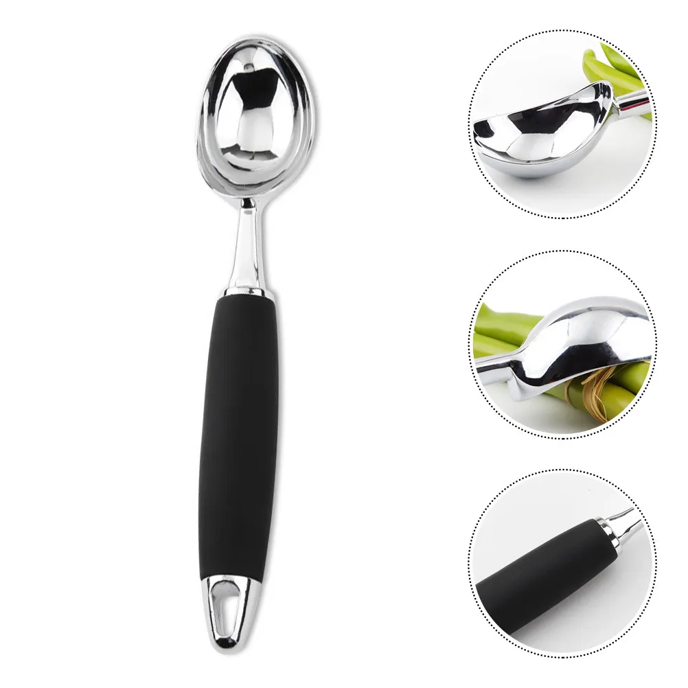 

1Pcs Ice Cream Scoop Zinc Alloy Labor Saving Grip Scoop Spoon for Desserts Fruit Salad Kitchen Tool Eco Friendly Dessert