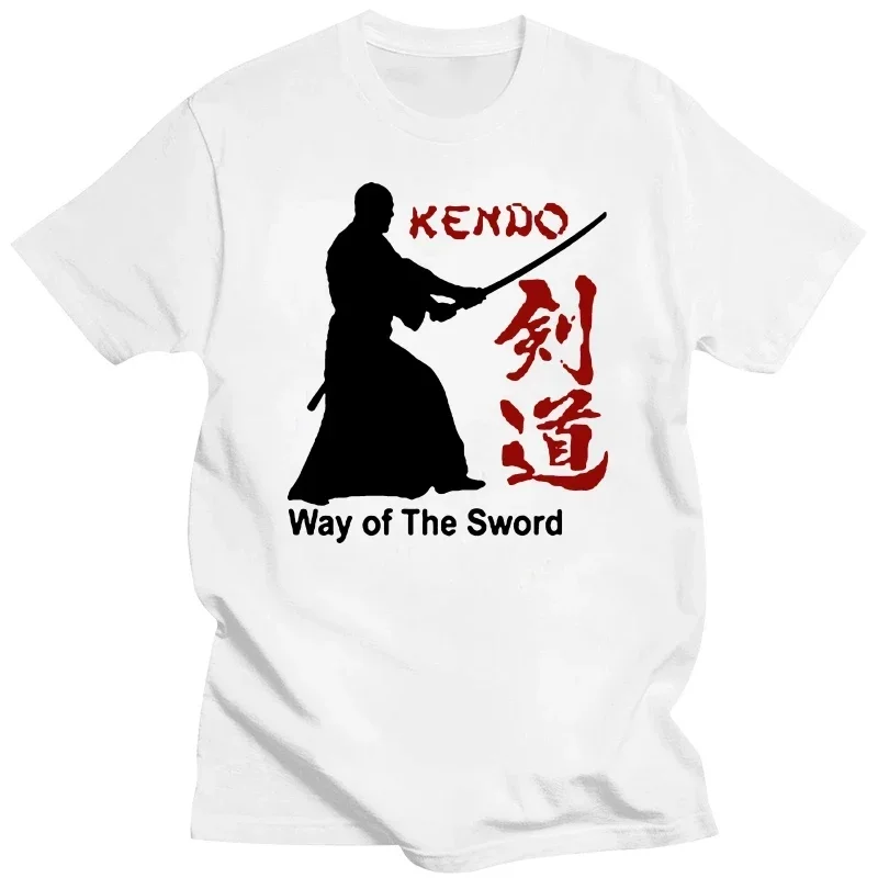 Funny Kendo Way of The Sword Japan Martial Art T Shirts Birthday Gift Graphic Streetwear Short Sleeve Father Day Husband T-shirt