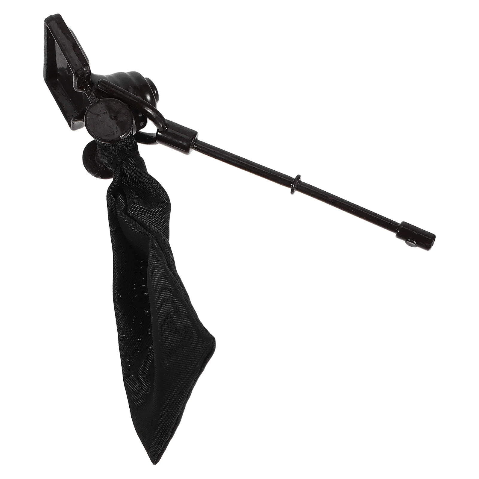 مكنسة كهربائية مصغرة بمقياس 1:12، تصميم قماش حديد مدمج لملحقات بيت الدمى، مجموعة تنظيف صغيرة للأطفال #4