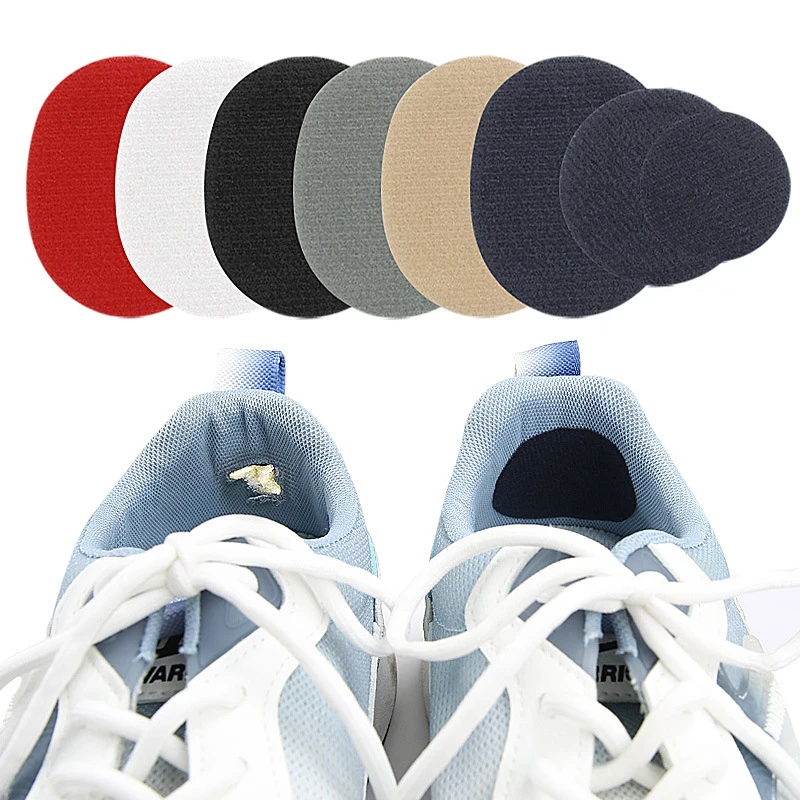 Mesh Sports Shoe Upper Repair Patches Damaged Heel Lining Repair Product Self-adhesive backing 6Pcs/18Pcs
