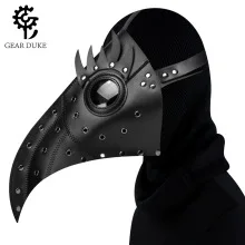 Halloween Steampunk Peste Uccello fatturato Maschera Ball Party Face