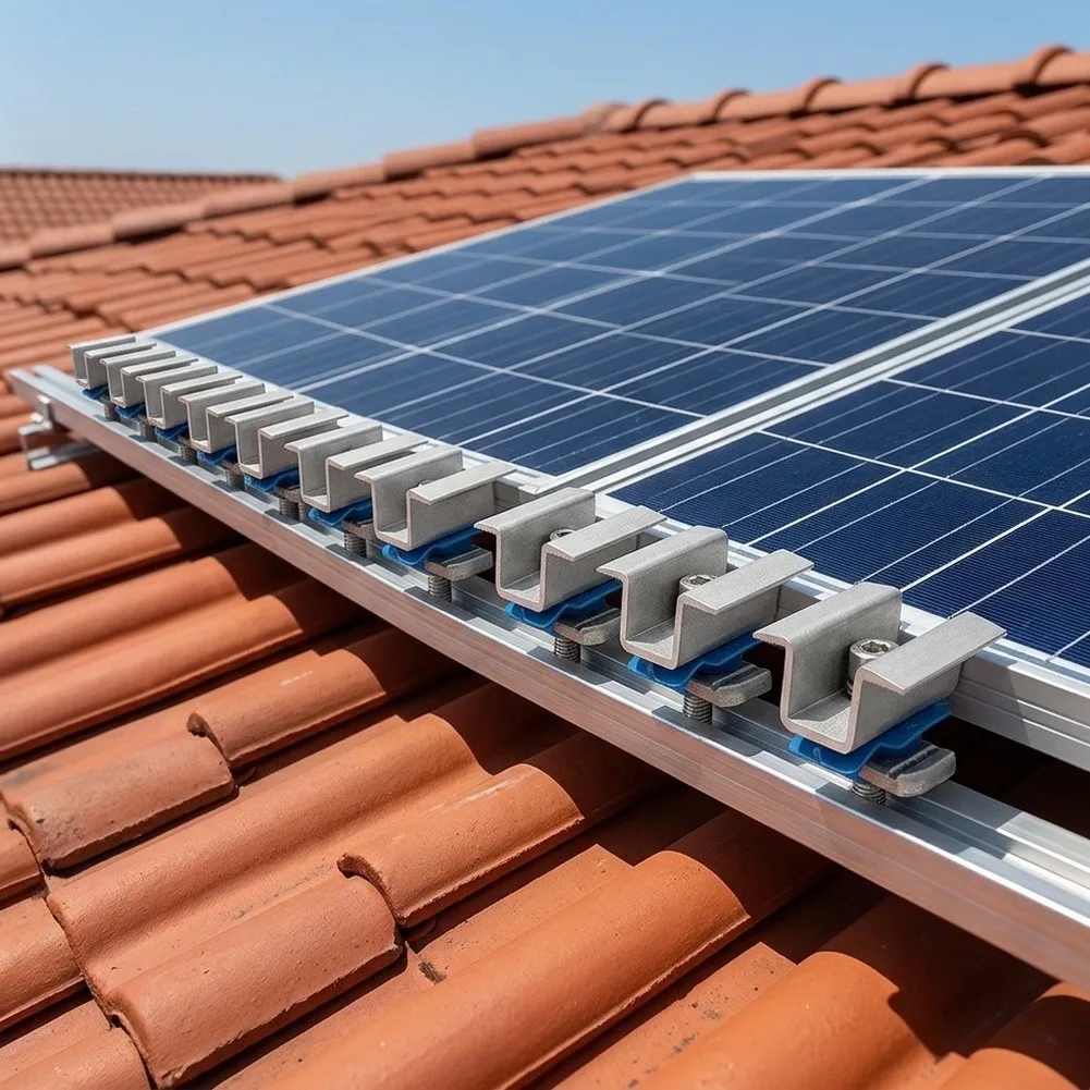 10 Aluminum For Solar Rail Brackets Adjustable for PV Panel Mounting on for rv Residential and Boat Installations All Weather