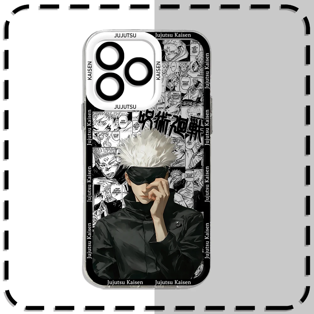 Anime Jujutsus Kaisen Satoru Gojo Phone Case For Samsung S24 S23 S22 S21 S20 S10 FE Note20 Note10 Plus Ultra Lite 5G Clear Cover - AliExpress 202192403 Anime Jujutsus Kaisen Satoru Gojo Phone Case For Samsung S24 S23 S22 S21 S20 S10 FE Note20 Note10 Plus Ultra Lite 5G Clear Cover - AliExpress 202192403