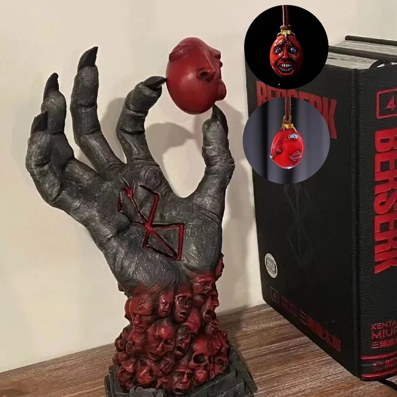 Anime berserk figura berserk mão de deus figura diabo mão berserk coleção modelo boneca brinquedo figura de resina para o presente aniversário do miúdo