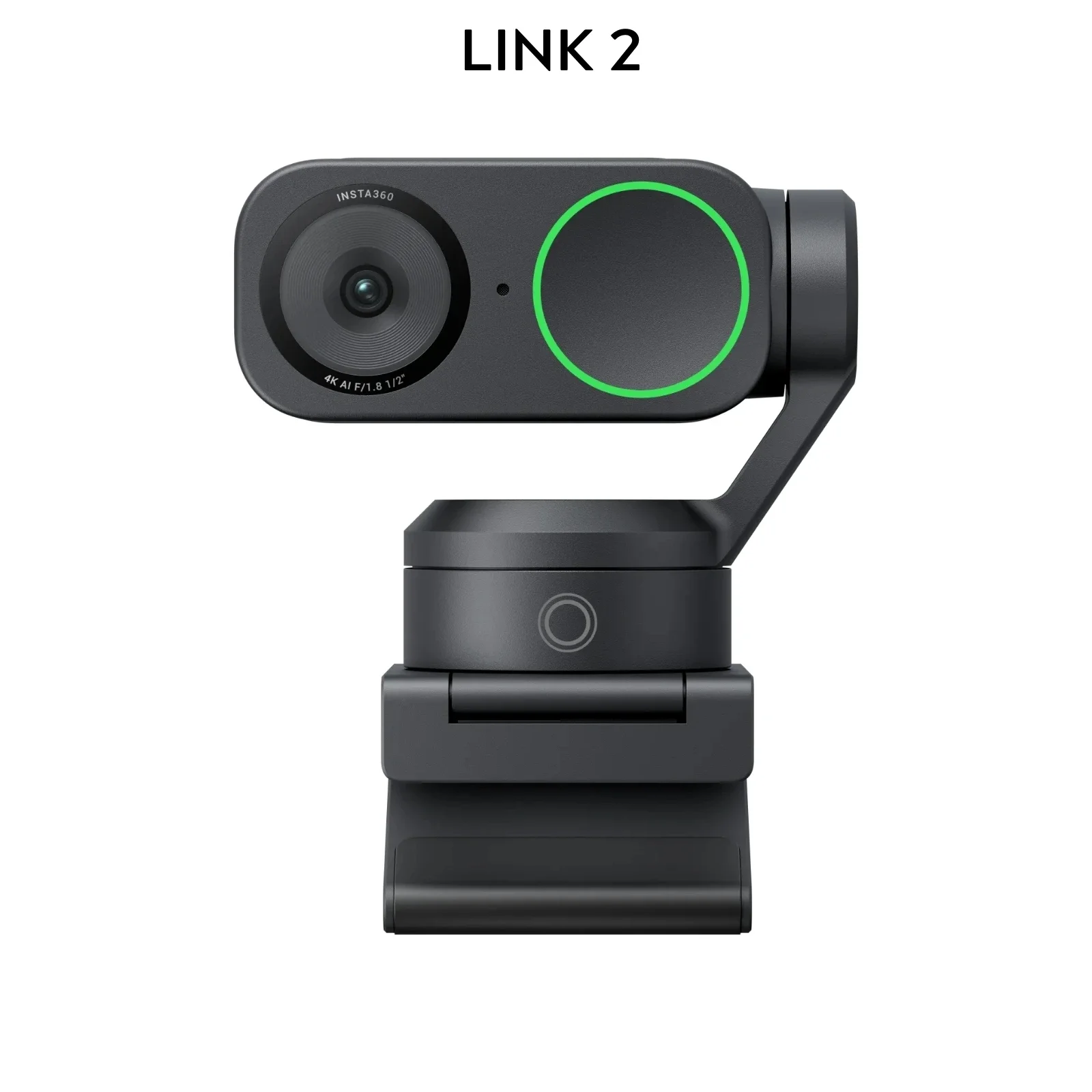 Insta360 Link 2 Webcam AI Tracking Controle de gestos com microfones com cancelamento de ruído Câmera para jogo de teleconferência Link2