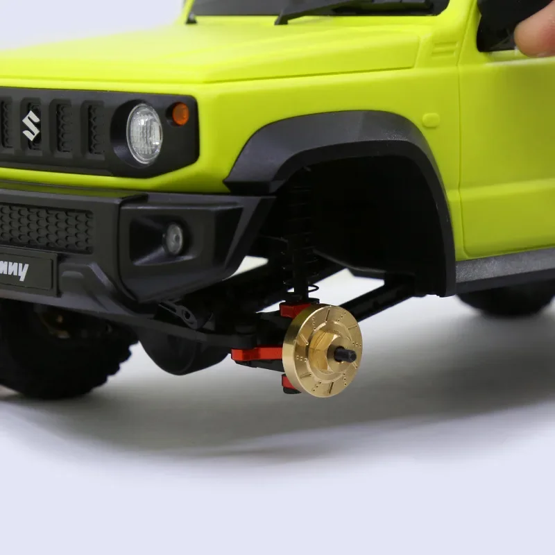 Latão Heavy Duty Roda Hub Combiner, Atualizar Peças Acessórios, Xiaomi Jimny, Xmykc01 cm, 1/16 RC Car, 4pcs