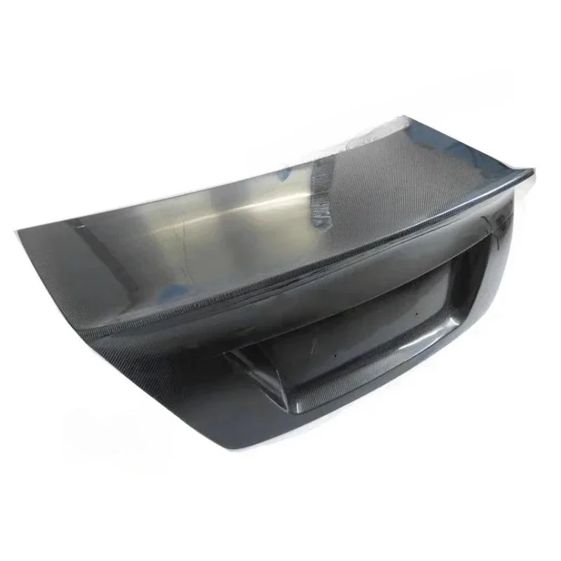 Комплект кузова автомобиля CSL Style, черный задний багажник из углеродного волокна для Mercedes W204 C63 Amg Coupe