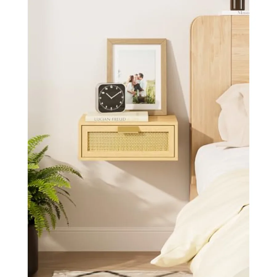 

Прикроватная тумбочка-полка с выдвижным ящиком, настенная, подвесная