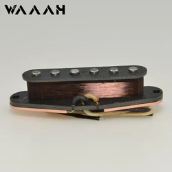 1pcs ST Guitar Pickup Imitate Tlcaster Bridge Pickup Sound with Black Base Alnico 2 Alnico 5 Magnet for Electric Guitar