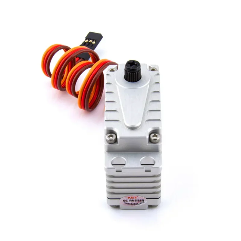 KST X20-7.4-M-835 HV Brushless 6BB HLS Servo 40Kgf.cm 0.13sec CNC Aluminum Case Metal Servo for RC Helicopters factory