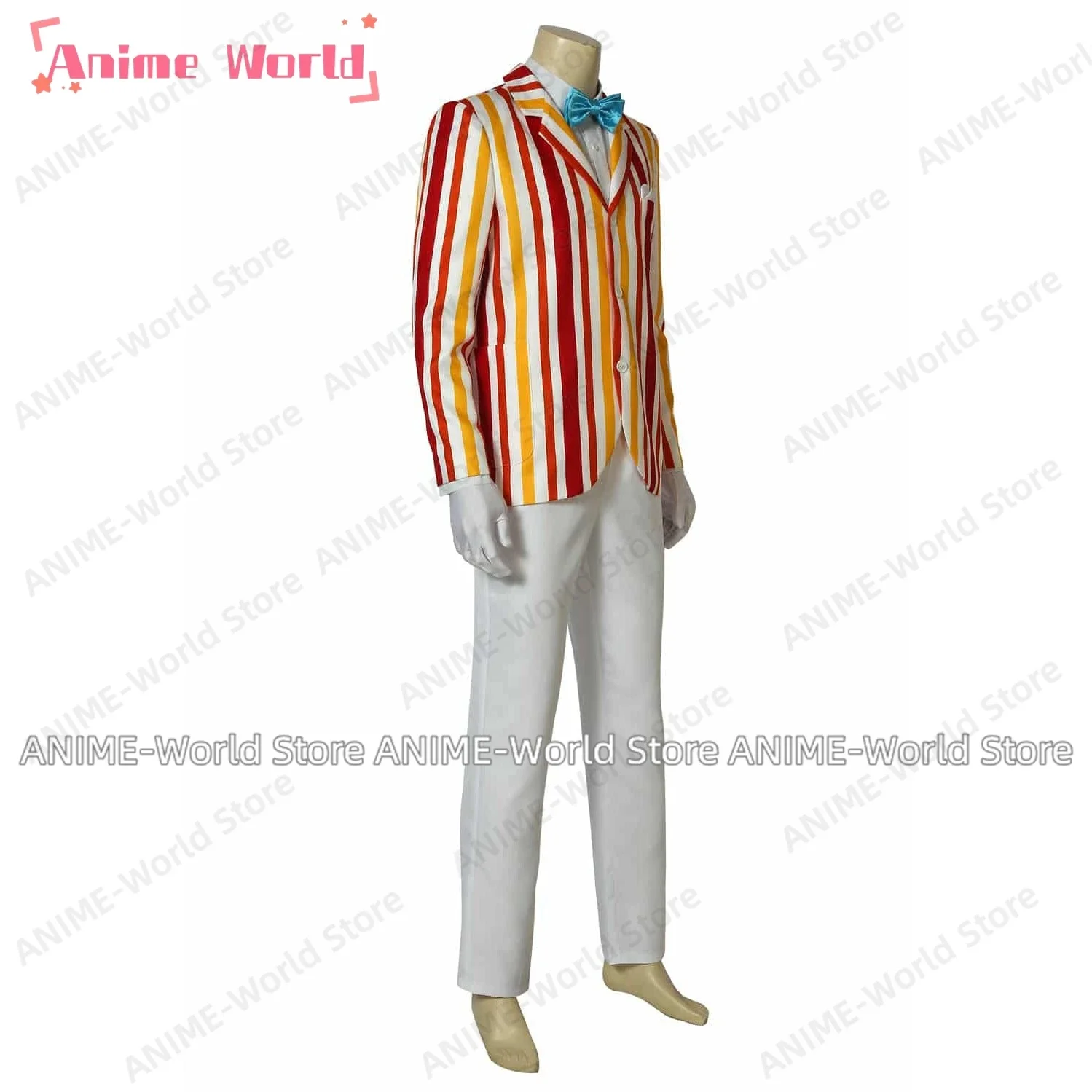 Movie Mary Cosplay Men's Costume Poppins Halloween Bert Jacket Pants Shirt Suit Stage Performance Party Uniform