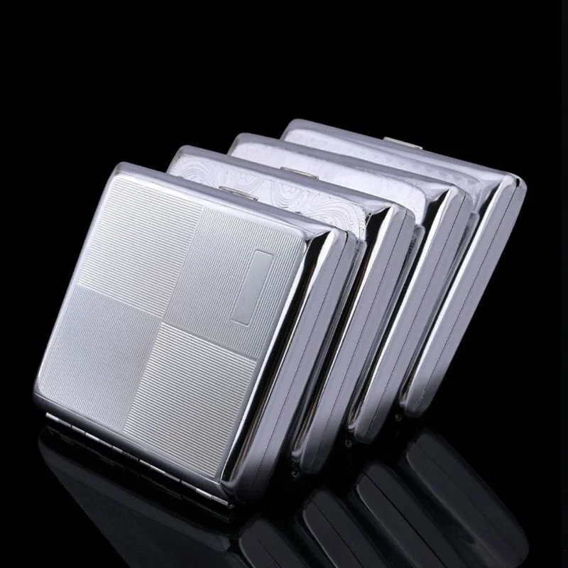 

Мужской супер креативный портсигар с защитой от давления и влаги, 20 шт., портативный набор сигарет