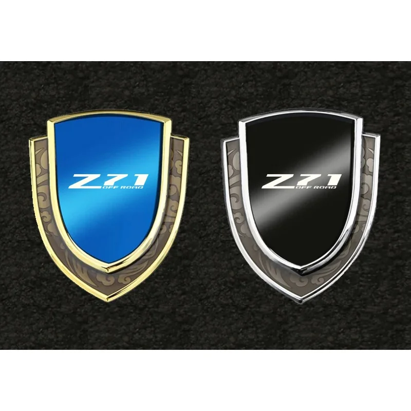 Car stickers 3D metal accsesories auto accessory for Chevrolet Z71 suburban Colorado Silverado S10 Z71 4x4 off road
