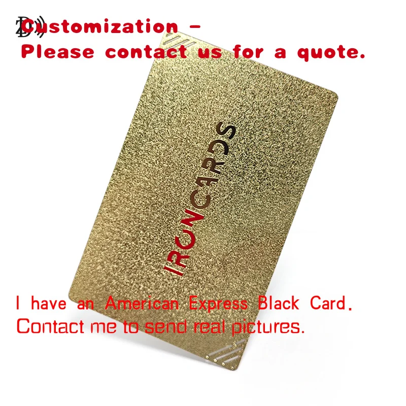 

custom.Customized Matte RFID Metal Card NTAG213 13.56MHz VIP Membership Business NFC Metal Card