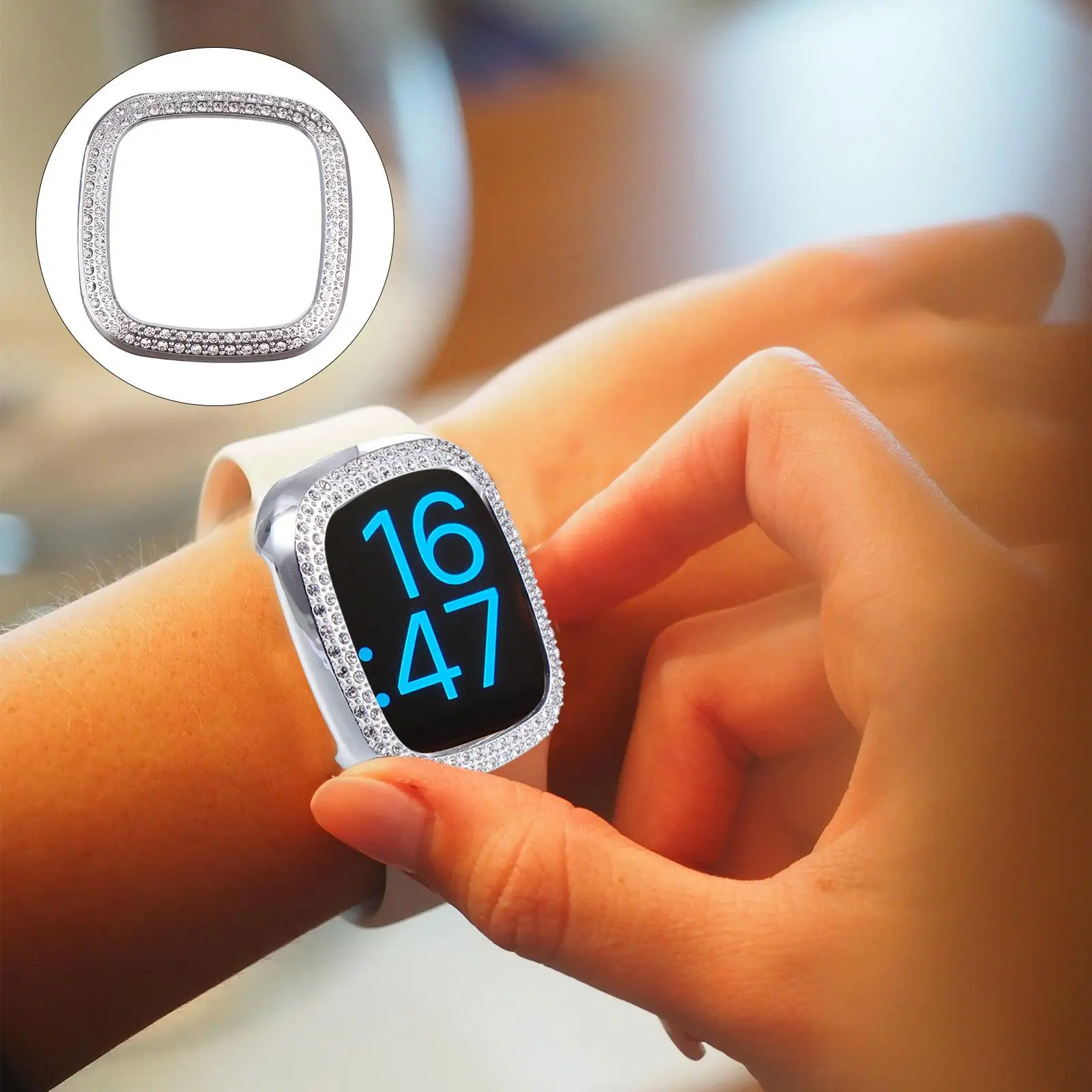 Galvanik-Schutzhülle, Uhrengehäuse, Zubehör, Ersatz, Smartwatches, Werkzeug, vollständiges Abdeckungsdesign, Kratzer, Schmutz