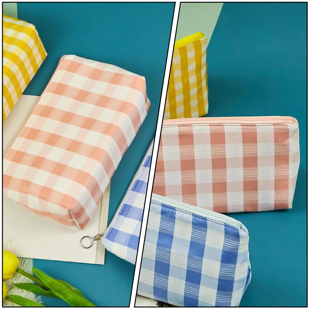 

Portable Bag Travel Makeup Storage Container Canvas Toiletry Organizer